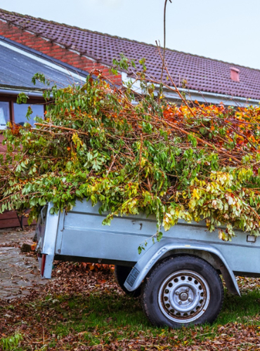 Rubbish removal picture of trailer